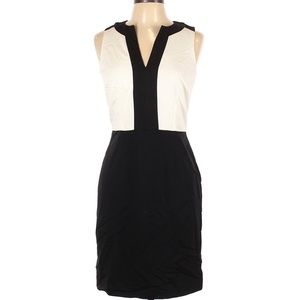 Banana Republic  Black and White Contrast dress Size 6